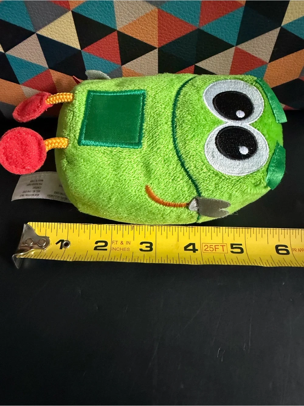 Fisher Price Story Bots Talking Plush Stuffed Animal Toy Green Robot Works